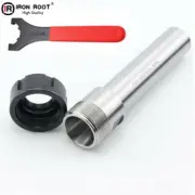 C25-ER25UM-300L Collet Chuck Holder CNC Extension Rod Straight Shank+1P Wrench