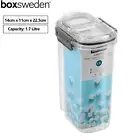 1.7L Airtight Food Storage Containers Kitchen Dry Food Pantry Nuts Organiser Box