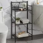 Standing Storage Shelf Unit Wire Shelving Unit for Garage Pantry Laundry