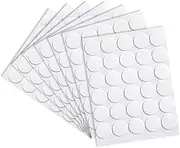 jojofuny 7sheets Removable Double Sided Adhesive Sticky Fixers No Residue Wall Stickers for Decorating Home Office Festivals Strong Adhesion Traceless Design