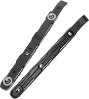TEHAUX 1Pair Hard Drive Mounting Rail Tool Installation Rail for Chassis Durable Plastic Drive Bay Bracket Stabilizes and Protects Hard Disk Compatible with Desktop Computer