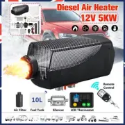 Diesel Air Heater 12V 8KW LCD Display Remote Control Boat RV Motorhome Camping