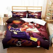 v423 Bed Sheets American Basketball Star No. Bedding Set,Duvet Cover Bed Set Quilt Cover Pillowcase,King Queen Twin Size Boys Girls Adults 3-Piece Be