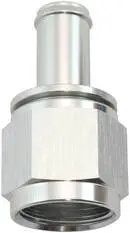 Aeroflow Female -10An to 1/2" Barb Silver With Tube Nut - AF411-10-08S