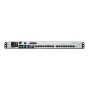 ATEN 16-Port Multi-Interface DisplayPort HDMI DVI VGA Cat 5 KVM Switch KH15