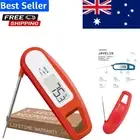High Precision Instant Read Meat Thermometer - Splash Proof & 4,000+ Hr Battery