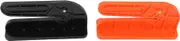 Wall Mounted Rag Cutter, 2PCS Rags Cutting Tools, Rags Fast Cutting Cutter, DIY Cuts Tools for Old Sheets, T Shirts, Towels and Sheepskin Cloth, Black and Orange