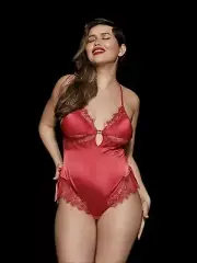 NEW Honey Birdette Sexy Amy Red Teddy Size S Sleepwear Pyjamas Womens Lingerie