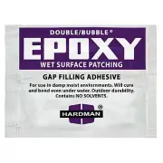 Hardman Double Bubble Purple Wet Surface & Underwater Patch Epoxy 04003 (50 pk)