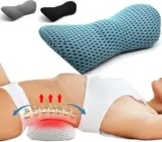 Lumbar Pillow, Memory Foam Back Support Pillow for Pain Relief