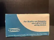Leviton One Decora Slide Dimmer Control With On Off Switch White NOS