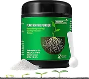 Rooting Powder - Plant Booster, Growth Enhancer | Fast Root Development Formula, Strong Cloning Agent Powder with Organic Nutrients for Tree Cuttings Seedlings Flowers Lawn Gardening Use