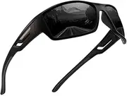 [AnnuoYi] Polarised Sports Sunglasses For Men Women Driving Sunglasses Cycling Running Fishing Goggles