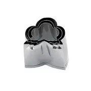 Professional 18-8 Stainless Japanese Vegetable Fruit Cutter Mold: Pine tree