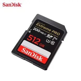 SANDISK 512G Extreme PRO SDXC UHS-I U3 專業攝影 高速 記憶卡 現貨 廠商直送