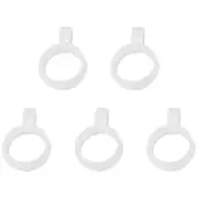 5 Pcs Rolled Cloth Buckle Card Travel Needlework Fabric Holder Clips Sewing