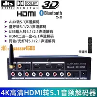 在飛比找樂天市場購物網優惠-【可開發票】AC3杜比DTS藍牙U盤光纖同軸HDMI轉5.1
