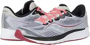 [Saucony] Ride 14 Running Shoe, Fog/Cherry, 1.5 US Unisex Big Kid