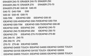 【台灣保固】全新適用聯想Z40 Z50 G50-70 G400S G410S G40-70M筆記本電腦電池