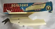 GAG Gift Vintage Mint in Box Electric Scissors WT Trademarked Works no Batteries