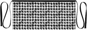 [Joitme] Scribble Houndstooth Black Aprons for Men with Pockets with Pockets, Chef Apron for Women, Work Aprons for Women with Pockets, Scribble Houndstooth Black