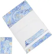 DOITOOL Stylish Cloth Book Cover Hand Made Book Protector Sleeve Book Cover Pouch for Textbooks Diaries Prevents Dirt Grime Fingerprints