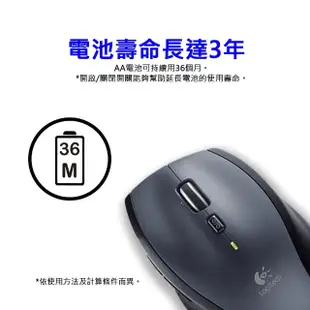 【Logitech 羅技】羅技 M705 雷射無線滑鼠