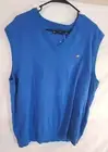 Jack Nicklaus Men's XL Blue Argyle Diamond Sleeveless Vest Sweater New Tags