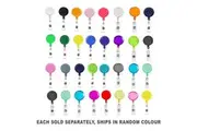Kevron Clip-on Badge Reel Extendable Cord (1pc Random Color)