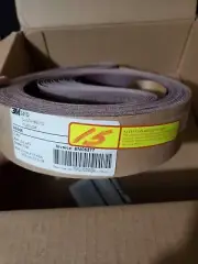 3M™ Sanding Belt 2" x 79" P180 Grit Aluminum Oxide, X-wt 341D ,Box of 15
