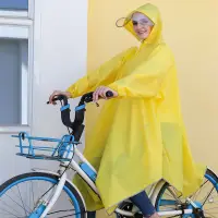 在飛比找蝦皮商城精選優惠-現貨熱賣   透明機車電動車雨衣時尚男女成人雨衣帶袖雙帽簷反