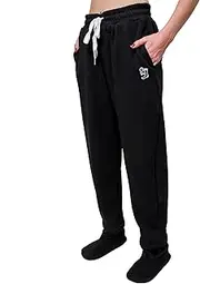 Cozy Toes - Adult Footed Sweatpants with Sherpa Fleece Lined Feet, Removeable Detachable Feet, Extremely Soft & Warm Footing