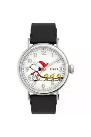 Timex X Peanuts Featuring Snoopy Christmas Watch TW2U86400