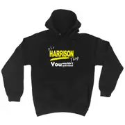 Harrison V1 Surname Thing - Funny Novelty Hoodies Hoodie
