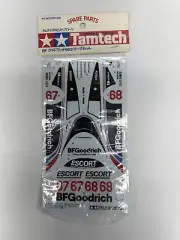 Vintage Tamiya Tamtech 1/24 Porsche 962c sticker decal set BF Goodrich Escort