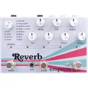 Empress Effects Reverb: Digital reverb pedal with 24 algorithms
