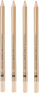 Makeup Concealer Pen Hide Marks Freckles Dark Circles Easy Application Natural Look 4pcs Pack Random Style