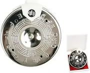 13 Tone Pitch Pipe Tuner C-C Pitch Pipe Tuning Devices Circular Pitch Pipe Tuner Chromatic Pitch Tuner for Violin Ukulele Guitar Mandolin Banjo Bass ，Sensitive Chromatic 13 Pitch Pipe Tuner