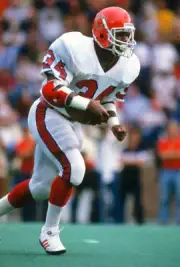 New Jersey Generals Usfl Herschel Walker 1980S No 7 Old Photo