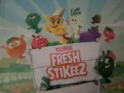 Coles Fresh Stikeez Collectors Case new unopened