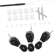 Alipis 1 Set Rv Pleated Shade Repair Kit for Easy Installation of Camper Blinds Shades Secure Fixation with Springs for Rvs Caravans Yachts