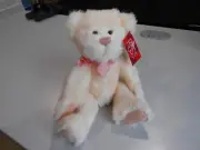 ~~RUSS "SABRINA" TEDDY BEAR WITH PINK BOW NWT 12" SOFT PLUSH ANIMAL~~