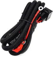 TGMGADANTV 40A Relay 9005 9006 H1 H3 H7 H11 D2H Relay Harness Wire Extension Cable Xenon Light Controller H7 Socket Adapter Plugs Metal Wire(9006 HB4)