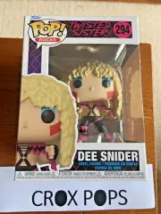 Rare DEE SNIDER 294 Twisted Sister Funko Pop Vinyl New Mint Box + Protector