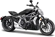 For Ducati X Diavel S, MULTISTRADA 1200S, 1:12 Scale Miniature Motorcycle Miniature Sculpture Racing Sports Car Street Bike Sports Bike Simulation Car Classic Die-cast Motorcycle Model Operable Vehicl