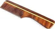 eSplanade Wooden Comb for Men & Women - Sheesham Wood Handmade Anti-Static Hair, Beard, Moustache Comb.