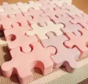 Puzzle Shape Silicone Mold Ice Cube Tray Molds Soap Mould Cake Decorating Tools