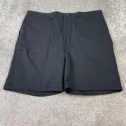 NWT Red Kap Chino Shorts Men's Size 48X10 Black Slash Pocket Flat Front Casual