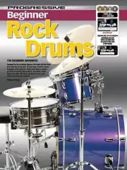 Progressive Beginner Rock Drums Book/CD/DVD(2)/DVD-Rom