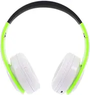 LABRIMP Over Ear Wireless Headset with Noise Cancelling Foldable Design Hours Talk Hours Standby Comfortable for Gaming and Travel Aux Compatible